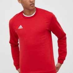 adidas Performance bluză bărbați, culoarea roșu, cu imprimeu HB0577