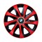 Set 4 capace roti Drift extra red R15 pentru gama BMW