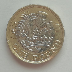 M3 C50 - Moneda foarte veche - Anglia - o lira sterlina - 2017