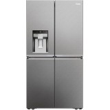 Side by Side Haier HCR7918EIMP, Total No Frost, 601 l, H 177.5 cm, Clasa E, Dozator apa, inox