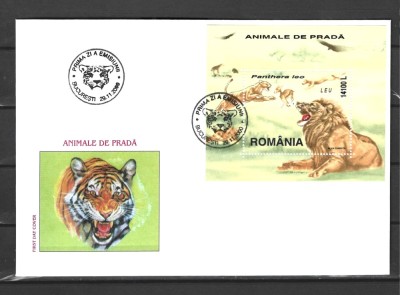 ROMANIA 2000 - ANIMALE DE PRADA, FDC - LP 1533 foto