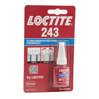 Loctite 243, adeziv blocare filet, 5 ml foto