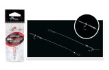 Carlige Legate Filfishing Method Feeder Fluorocarbon Rig, Nr 10, 20mm, 7cm, 2 Buc/Plic