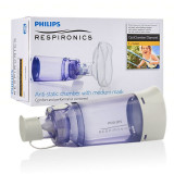 Camera de inhalare Optichamber pentru copii 1 &ndash; 5 ani (marime M), Philips