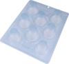 Forma Ciocolata Cana Mousse 3 Părți 8 Cavități Ø38mm Matriță Profesională Ciocolatieri