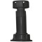 Picior mobila din plastic negru, 100 mm, 4 buc / set
