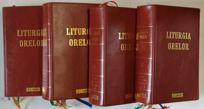 LITURGIA ORELOR DUPA RITUL ROMAN , VOLUMELE I - IV , EDITIA A II - A , 2011 foto