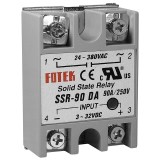 Releu 3-32Vdc 90A 24-380Vac solid state SSR-90 DA