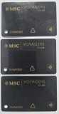 Card plastic cabina vas croaziera MSC World America sezonul inaugural Mai 2025