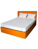 Set Saltea ortopedica, Pegas Comfort Flex 160x200x20cm, fermitate tare, cu spuma poliuretanica, Saltsib plus 2 perne matlasate, microfibra 50x70cm si, Din Poliuretan
