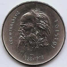 San Marino 1000 Lire 1978 (Tolstoy) Argint 14.6 g/835, 31.4 mm, KM-85 (1)