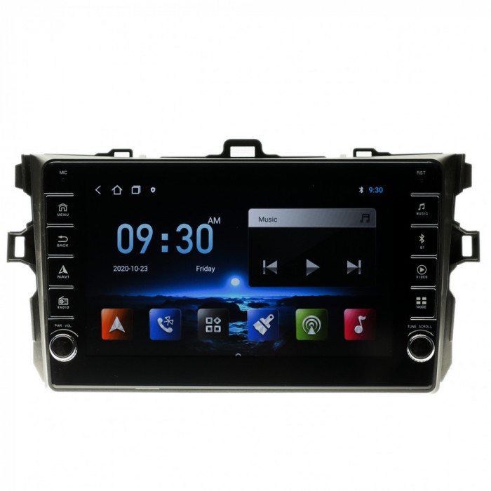 Navigatie Toyota Verso 2009-2019 AUTONAV Android GPS Dedicata, Model PRO 32GB Stocare, 2GB DDR3 RAM, Display 8&quot; , WiFi, 2 x USB, Bluetooth, Quad-Core