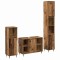 vidaXL Set de Mobilier pentru Baie 3 pcs Lemn Vechi 30 x 30 x 180 cm 3378513