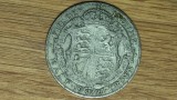 R10 Anglia / Marea Britanie - moneda colectie argint - 1/2 half crown 1921 -superba!, Europa