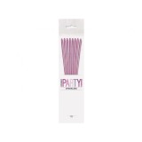 Set 8 artificii scanteietoare pentru tort, roz, 18 cm