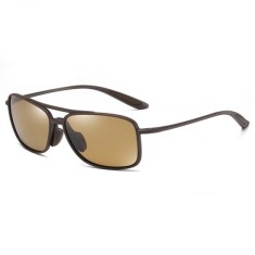 Ochelari de Soare - Techsuit Polarised TR90 (MM99) - Matte Brown foto