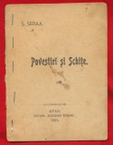 S. Secula, &quot; Povestiri si schite&quot; Arad, 1903 - lipsa 2 pagini la inceput si final
