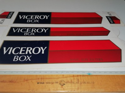 AMBALAJ TIGARI VICREROY foto