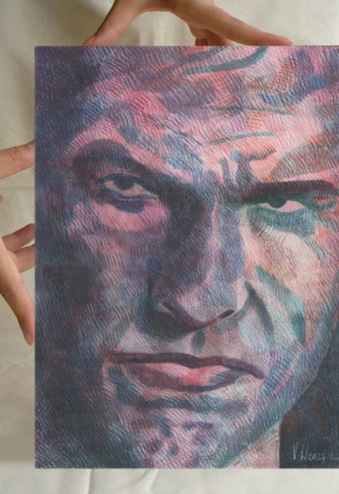 &quot;Focus&quot; V. Neacsu creioane pastelate 21/30 cm 2019