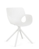 Cumpara ieftin Scaun plastic otel alb Lennon 57x60x82.5h