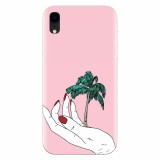 Husa silicon pentru Apple Iphone XR, Palm Tree