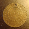 Moneda Brazilia - 20 Reis 1828, America Centrala si de Sud