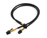 Cablu nou placa video HP DL380 G9 10pin to PCI-E Dual 8pin(6+2) 50CM