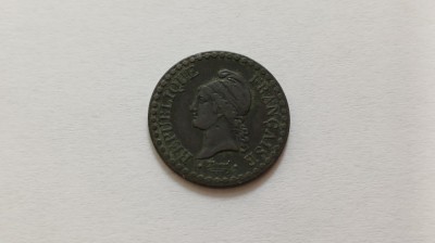 Franta-1 Centime 1948 foto