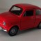 Macheta Fiat 600 rosu - Welly 1/32