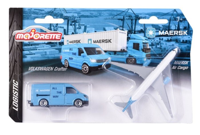 MAJORETTE TRANSPORTOR MAERSK VOLVO