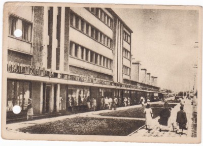 AMS - ILUSTRATA 1361, BUCURESTI - CARTIERUL MUNCITORESC, cu perforari foto