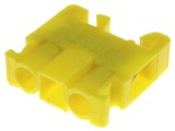 Terminal &Icirc;mbinare Șine 0,75-4mm2 1 Pista 2 Borne Galben TS15