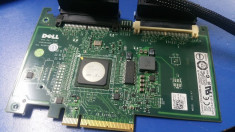 Placa RAID DELL SAS 6/ir UCS-61 Channel 1 PCIe x8 cabluri incluse DP/N YK838 foto
