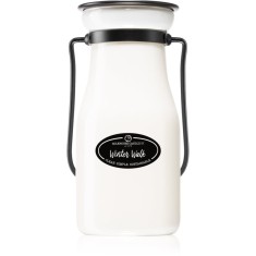 Milkhouse Candle Co. Creamery Winter Walk lum&acirc;nare parfumată Milkbottle 227 g