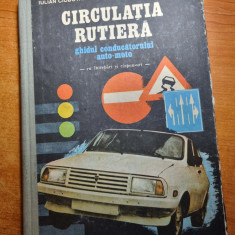 circulatia rutiera - ghidul auto moto cu intrebari si raspunsuri - din anul 1990