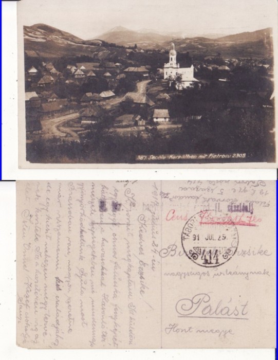 Maramures - Sacel - militara,razboi,foto WWI