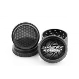 Grinder Santa Cruz din Canepa, Negru, 4 Parti, O55mm