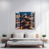Folie imprimata color pentru decor perete locuinta, dimensiune 125 x 110cm, model: VIEW TO HAVEN 15, AVEX