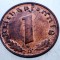 2.772 GERMANIA 1 REICHSPFENNIG 1938 D XF/AUNC