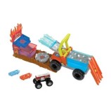 Cumpara ieftin Set de joaca Hot Wheels Monster Truck Arena Smashers Color Shifters - Salvarea lui 5 Alarm
