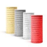 Plasa decorativa de Craciun - 4,5 m x 15 cm - 4 tipuri