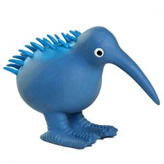 Jucarie pentru caini Kiwi Walker WHISTLE albastru 11,5 cm foto