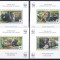 DB1 Fauna Congo WWF Maimute Cercopitec 4 x SS de lux MNH