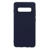 Husa Silicon Albastru Inchis pentru Samsung Galaxy S10 - Protectie Telefon