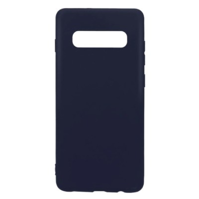 Husa Samsung Galaxy S10 Silicon Albastru Inchis foto