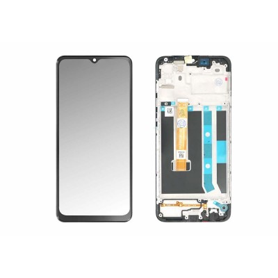 Display Oppo A15, ecran cu rama LCD OEM foto