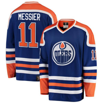 Edmonton Oilers tricou de hochei Mark Messier #11 Premier Breakaway Jersey - L foto