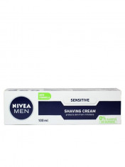 Nivea Crema pentru ras 100 ml Sensitive foto