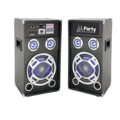 Sistem Boxe Party Sound, 600W, Bluetooth, USB/SD, negru foto