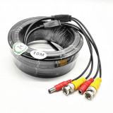 Cablu video BNC cu alimentare DC 10m, LN-EC04-10M, Oem